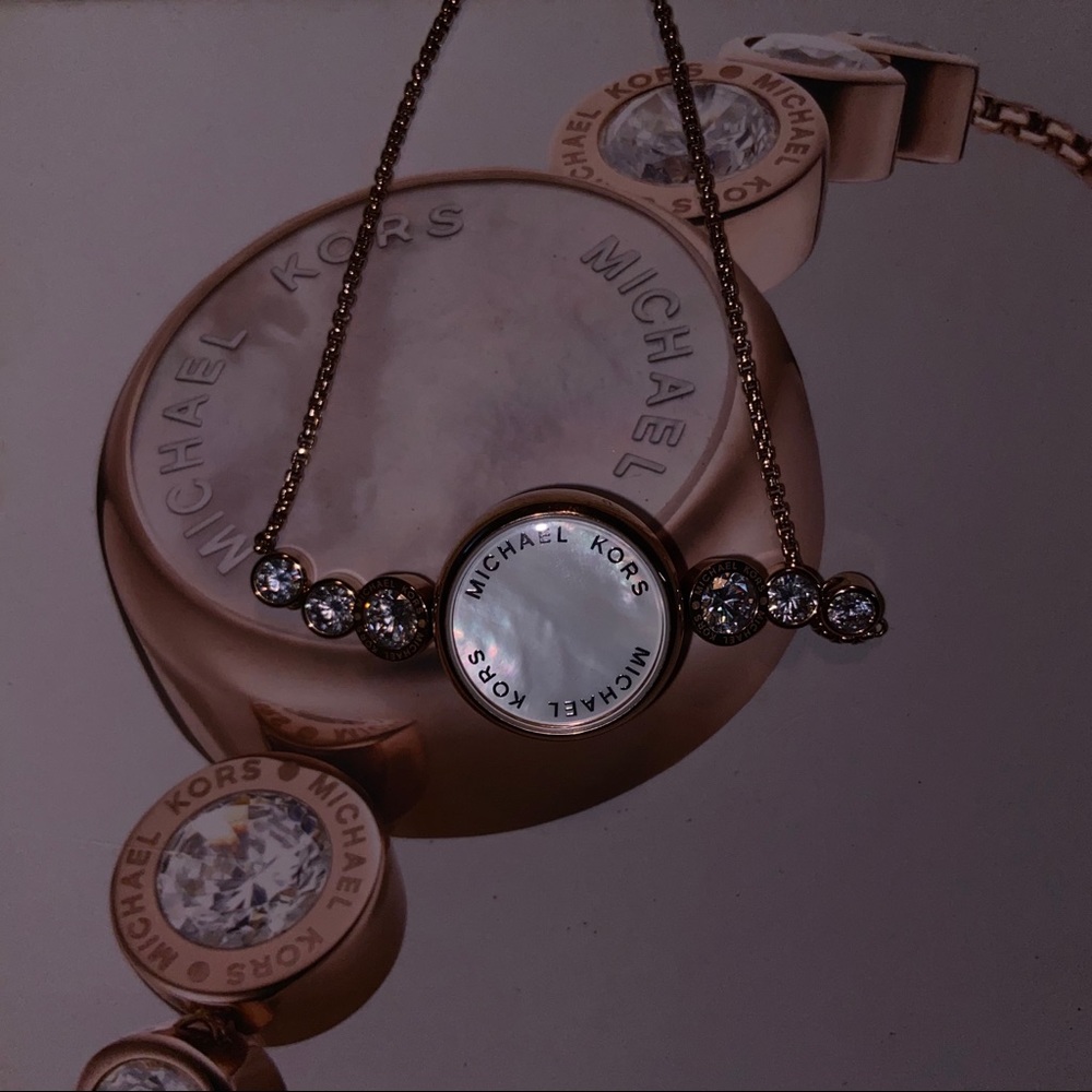 Michael Kors Access Step Tracker RoseGold Bracelet